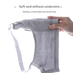 Large Size Nursing Bra – Breathable, Seamless, Front Buckle Feeding Bra with Anti-Sagging Support