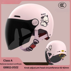 Ultra-Light Electric Scooter Helmet for Women – Adjustable Fit, 3C Certified Class A