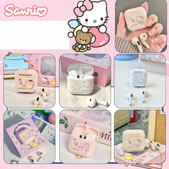 Sanrio Wireless Bluetooth Earbuds – Cute In-Ear Headphones with Noise Cancelling & Long Battery Life