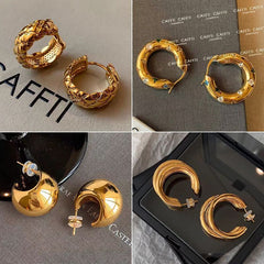 Elegant Slim Hoop Earrings – Luxury Minimal Design