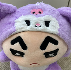 Shin-chan with Kuromi Costume Plush Toy
