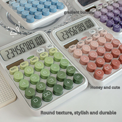 Gradient desktop office solar cell dual-purpose dopamine calculator