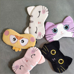 Plush Light-Blocking Sleep Mask - Breathable & Cooling Eye Mask for Men, Women, and Students