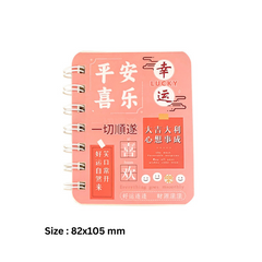 A7 cartoon mini notebook portable pocket coil notebook