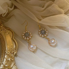 Vintage Retro Hong Kong Style No-Hole Ear Clips | High-End 925 Silver Earrings