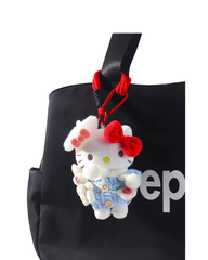 Hello Kitty New Year Plush Bag Charm Keychain Cute Backpack & Key Holder Gift