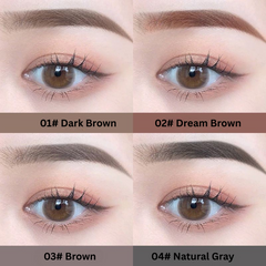 NOVO Precision Triangle Eyebrow Pencil – Waterproof & Long-Lasting Dual-Head Brow Definer