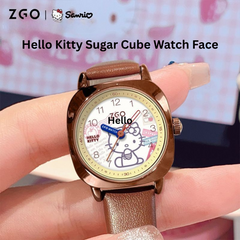 Hello Kitty Women's Quartz Watch – Retro Small Dial, Light Luxury Quartz Timepiece