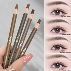NOVO Ultra-Fine Dual-Ended Waterproof Eyebrow Pencil – 2 Pack