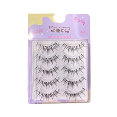 M08 Fairy-Style Thai Sunflower False Eyelashes – Natural Look with Ultra-Fine Clear Band
