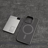 MagSafe Honeycomb Heat Dissipation Phone Case – Frame Bracket Cover with Magnetic Suction