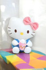 Hello Kitty Ice Cream Edition Plush Toy – 35CM Soft, Squishy, Cuddly Stuffed Animal for Girls & Kids
