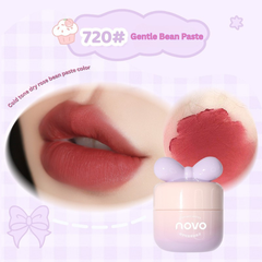 NOVO Sweet Dream Matte Velvet Lip Mud – Lightweight, Waterproof & Non-Stick Lip Color