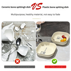 Luxury Bone China Small Plate – Elegant Snack & Storage Dish