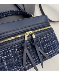 Luxury Red Chain Box Handbag for Women