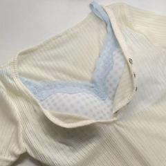 Plaid Seamless Wireless Bra – Cooling Comfortable Thin Cup for Natural Shape