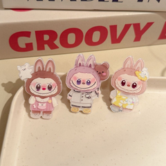 Cute Labubu Cartoon Hair Clip – Kawaii Side Bang Barrettes for Girls | INS Style Cosplay Hair Accessories