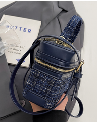 Luxury Red Chain Box Handbag for Women