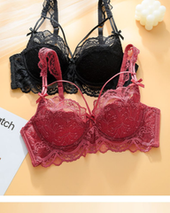 Sexy Lace Minimizer Push-Up Bra for Women
