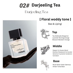 NOVO Floral Woody Perfume – Long-Lasting Fresh Scent, Light & Natural Fragrance for Everyday Wear