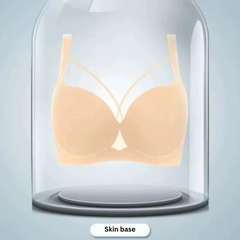 Seamless Bra for Women – Gathered, Side Support, Thin and Stylish Design