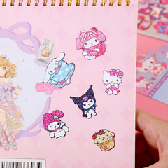 Sanrio Kuromi Waterproof Stickers – Cute Cartoon Journal & Scrapbook Stickers for Girls