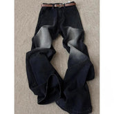 Vintage Gradient Flare Denim Jeans