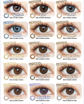 Sandwich Layer Natural Black Daily Lenses