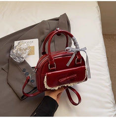 Minimalist Korean Style Small Crossbody Bag for Women – Fashion Handheld Square Purse