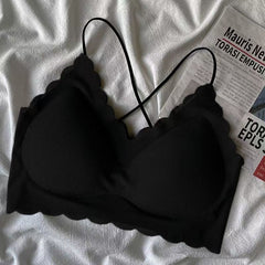 Seamless Wireless Back Beauty Sports Bra