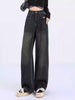 Vintage American High-Waist Wide-Leg Jeans for Women