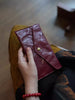 Women’s Vegetable Tanned Genuine Leather Long Wallet Envelope Clutch