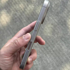 Ice Mist Frosted Magnetic Phone Case – Ultra-Thin Hard Shell with MagSafe Compatibility