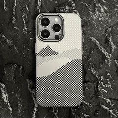Magnetic Kevlar Texture Phone Case – Luminous Galaxy Design with Strong Magnetic Suction