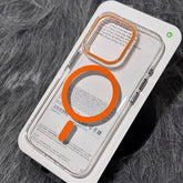 Clear Magnetic Phone Case – Anti-Yellowing Transparent Hard Cover with Strong Magnetic Alignment