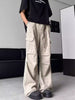 Retro Cargo Paratrooper Wide Leg Workwear Pants for Men