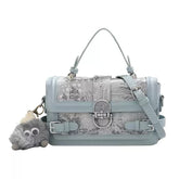 UR Elegant Embroidered Small Box Bag for Women | Fashion Shoulder & Crossbody Handbag