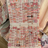 Pink Hair Clips Set –Kawaii Hair Accessories for Girls | Cute Japanese Style Bang Clips