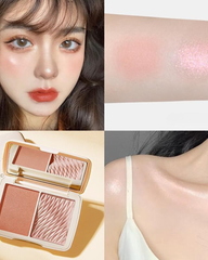 Translucent 3D Contour Blush Highlight Powder