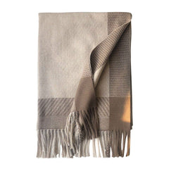 New Long Korean Style Scarf for Women, Versatile Scarf, Thickened & Warm, Perfect Gift for Students