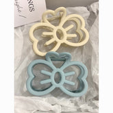 Simple Cute Bow Hairpin - Shark Clip for Hair Volume, Girl's Head Bun, Hair Accessory