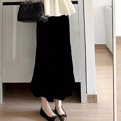 Petite Two-Piece Knit Sweater & Skirt Set