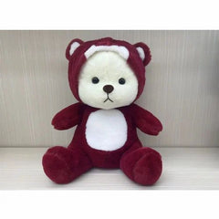 Cozy Hoodie Bear Plush