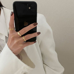 Vintage Minimalist Bestie Ring – INS Trendy Style