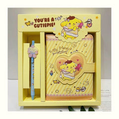Sanrio Kuromi Cute Notebook Gift Set for Girls