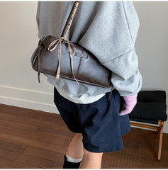 Vintage Chic Shoulder Baguette Bag