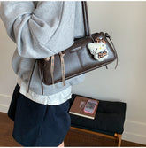 Vintage Chic Shoulder Baguette Bag