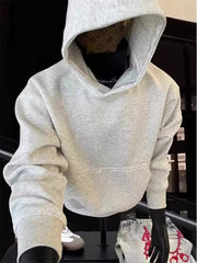 Heavyweight Vintage Gray Hoodie