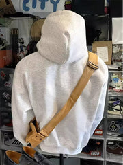 Heavyweight Vintage Gray Hoodie