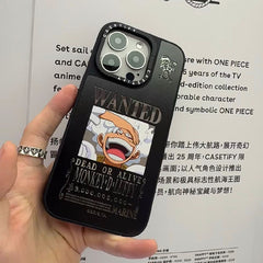 One Piece Laughing Mirror iPhone Case - Cartoon Design